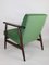 Hellgrüner Vintage Sessel, 1970er 8