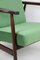 Hellgrüner Vintage Sessel, 1970er 2