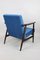 Vintage Blue Marine Easy Chair, 1970s 6