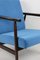 Fauteuil Bleu Marine Vintage, 1970s 2