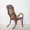 Straw and Curved Wood Armchair, Vienna, Image 20