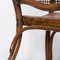 Straw and Curved Wood Armchair, Vienna 4