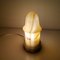 Small Space Age Style Green Alabaster Stone Accent Table Lamp, 1990s, Image 4