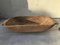 Large Bowl Carved from Wabi-Sabi Wood Trunk, 1900s 1