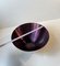 Mid-Century Bowl in Silver Plate & Purple Enamel from Dgs, 1950s 7