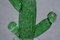 Murano Formia Green Art Glass Cactus Plant by Marta Marzotto, 1990s 5