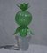 Grüne Murano Formia Kunstglas Kaktuspflanze von Marta Marzotto, 1990er 8