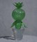 Murano Formia Green Art Glass Cactus Plant by Marta Marzotto, 1990s 8