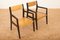 Chaises en Bois Dur Peint en Noir de Horgen Glarus., Set de 2 4