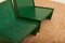 Hardwood Edges Green Stained Chairs, Set of 2 7