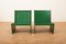 Hardwood Edges Green Stained Chairs, Set of 2, Image 1