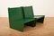 Hartholz Stühle mit grün gebeizten Stühlen, 2er Set 3