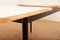 Tavolo in legno massiccio verniciato nero, Immagine 5