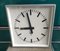 Type C 301 Wall Metal Clock from Pragotron, Czechoslovakia, 1970s 1