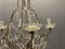Lampadario vintage con perline in cristallo, Immagine 7
