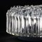 Vintage Wall or Ceiling Lamp in Crystal Structural Glass from Hoffmeister, 1970s, Image 6