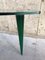 Vintage Green Glass Coffee Table, 1960s 9
