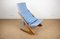 Large Danish Boomerang Model Rocking Chair by Mogens Kold, 1960s 1