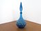Italian Glass Genie Decanter with Stopper by Empoli, 1960s 1