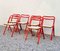 Mid-Century Folding Chairs by Giorgio Cattelan for Cidue, Italy, 1970s, Set of 6 10