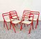 Mid-Century Folding Chairs by Giorgio Cattelan for Cidue, Italy, 1970s, Set of 6, Image 1