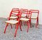 Mid-Century Folding Chairs by Giorgio Cattelan for Cidue, Italy, 1970s, Set of 6 2