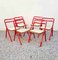 Mid-Century Folding Chairs by Giorgio Cattelan for Cidue, Italy, 1970s, Set of 6 5