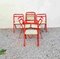 Mid-Century Folding Chairs by Giorgio Cattelan for Cidue, Italy, 1970s, Set of 6, Image 4