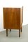 Small Teak Cabinet with Tambour Door by Carlo Jensen for Hundevad & Co., 1960s 14