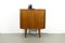 Small Teak Cabinet with Tambour Door by Carlo Jensen for Hundevad & Co., 1960s 2
