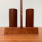 Mid-Century Italian Teak Pepper and Salt Shaker from Anri Form, Italy, Set of 3 7