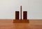 Italienischer Mid-Century Salz- & Pfefferstreuer aus Teak von Anri Form, Italien, 3er Set 1