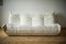 White Bouclette Togo Living Room by Michel Ducaroy for Ligne Roset, Set of 5 2