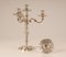 Candelabri in stile rococò in argento, Italia, XVIII secolo, set di 2, Immagine 6