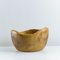 Circular Wooden Bowl, Image 1