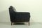 Vintage Black Leather Sofa, Set of 2 10