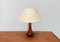 Mid-Century Danish Glass Table Lamp from Holmegaard 1