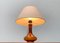 Mid-Century Danish Glass Table Lamp from Holmegaard 26