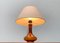 Mid-Century Danish Glass Table Lamp from Holmegaard, Image 26