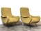 Italian Lounge Chairs by Marco Zanuso, 1960s, Set of 2 2