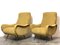 Italian Lounge Chairs by Marco Zanuso, 1960s, Set of 2 3