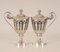 Early 19th Century Sterling Silver French 1st Empire Napoleonic Mustard Pots, Set of 2 1