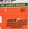 Affiche James Bond 007 Dr. No Release, Argentine, 1962 7