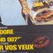 Affiche James Bond pour Your Eyes Only, France, 1983 14