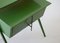 Italienisches Kleines Grün Lackiertes Sideboard, 1950er 2