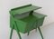 Italian Little Green Lacquered Sideboard, 1950s 4