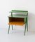 Italian Little Green Lacquered Sideboard, 1950s 7
