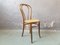 Curved Wooden No. 18 Dining Chair from Fischel, 1940s, Image 1