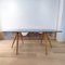 Dining Table in Beech and Glass, 1960s, Image 3