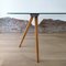 Dining Table in Beech and Glass, 1960s 7